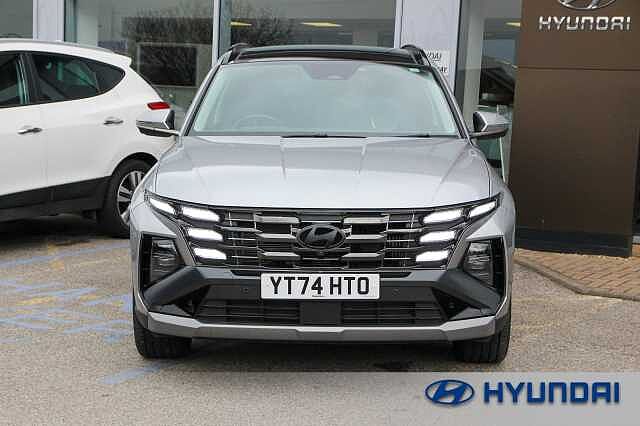 Hyundai TUCSON 1.6T Hybrid Ultimate 5dr Auto Shimmering Silver