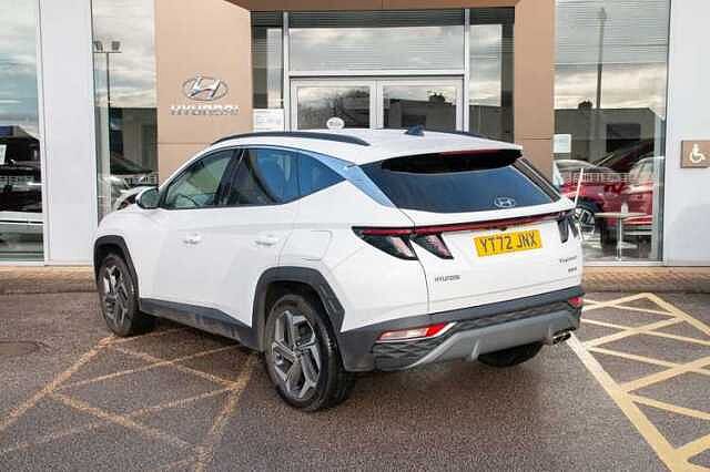 Hyundai TUCSON 1.6 TGDi Hybrid 230 Premium 5dr 2WD Auto Atlas White