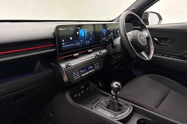 Hyundai KONA 1.6T 138 N Line 5dr Ecotronic Grey