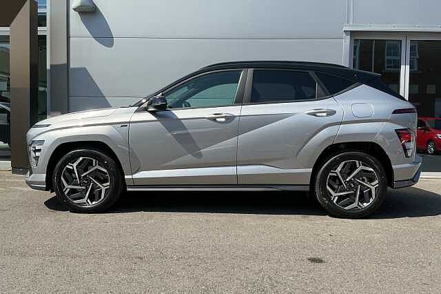 Hyundai KONA 1.6T 138 N Line 5dr DCT Shimmering Silver