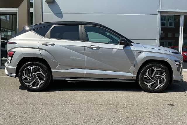 Hyundai KONA 1.6T 138 N Line 5dr DCT Shimmering Silver