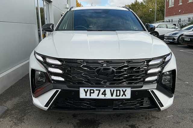 Hyundai TUCSON 1.6T Plug-in Hybrid N Line 5dr 4WD Auto Atlas White