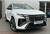 Hyundai TUCSON 1.6T Hybrid N Line S 5dr Auto Serenity White