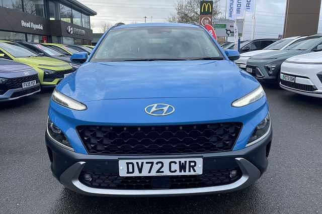 Hyundai KONA Premium Hybrid 1.6 GDi HEV (141ps) Surfy Blue