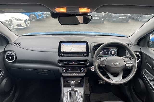 Hyundai KONA Premium Hybrid 1.6 GDi HEV (141ps) Surfy Blue