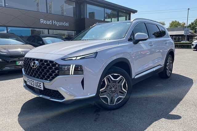 Hyundai SANTA FE Ultimate Plug-in Hybrid1.6 T-GDi PHEV 4WD (265ps) Glacier White