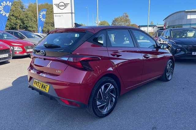 Hyundai I20 SE Connect 1.0 T-GDi MHEV (100ps) Dragon Red