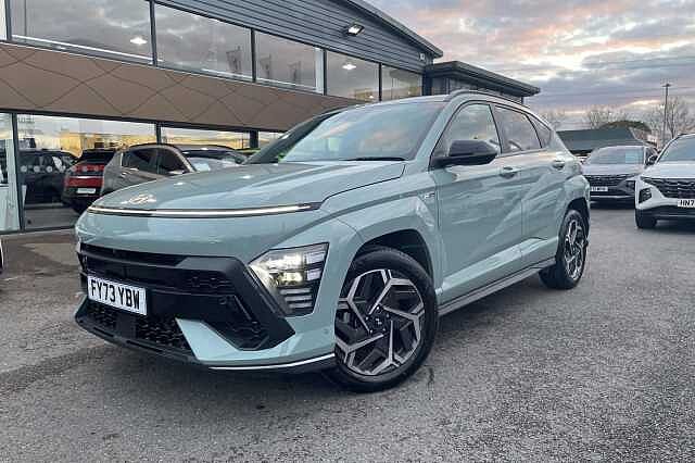 Hyundai KONA N Line S 1.0 T-GDi (120ps) Mirage Green