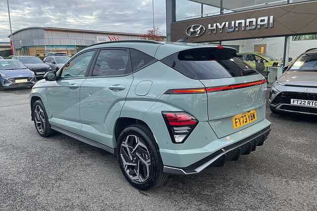 Hyundai KONA N Line S 1.0 T-GDi (120ps) Mirage Green