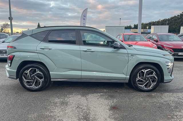 Hyundai KONA N Line S 1.0 T-GDi (120ps) Mirage Green