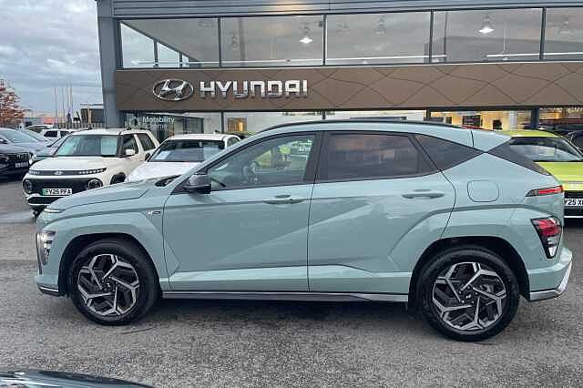 Hyundai KONA N Line S 1.0 T-GDi (120ps) Mirage Green