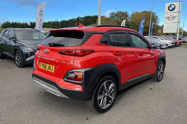 Hyundai KONA Premium 1.0 T-GDi (120ps) Tangerine Comet