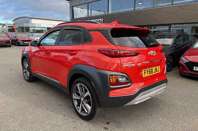 Hyundai KONA Premium 1.0 T-GDi (120ps) Tangerine Comet