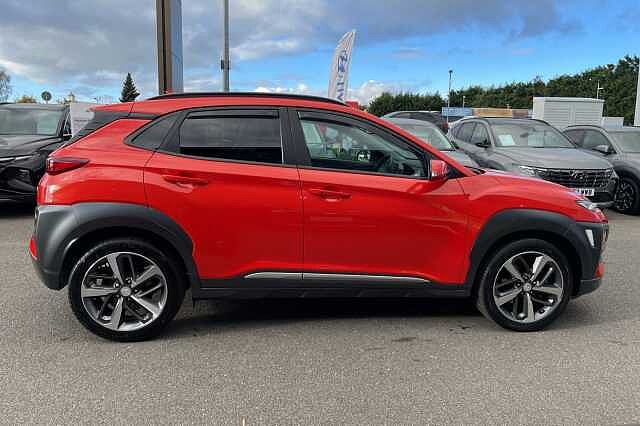 Hyundai KONA Premium 1.0 T-GDi (120ps) Tangerine Comet