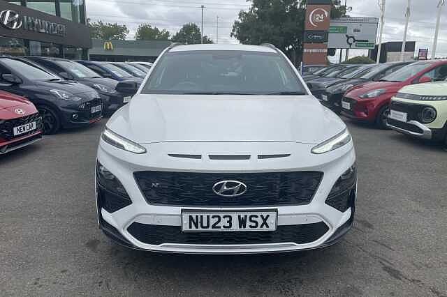 Hyundai KONA N Line 1.0 T-GDi MHEV (120ps) Atlas White