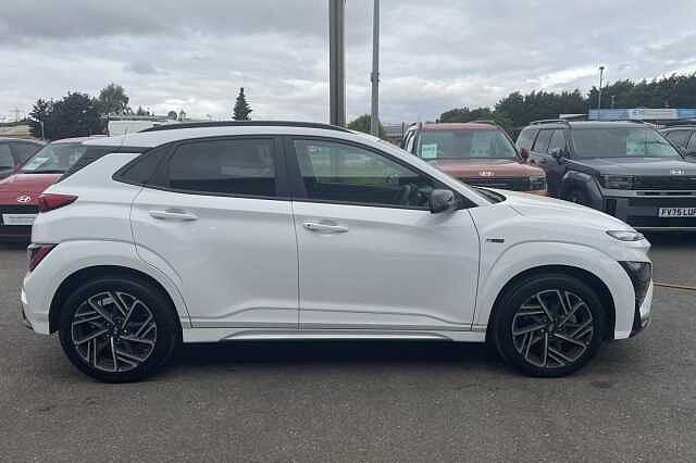 Hyundai KONA N Line 1.0 T-GDi MHEV (120ps) Atlas White