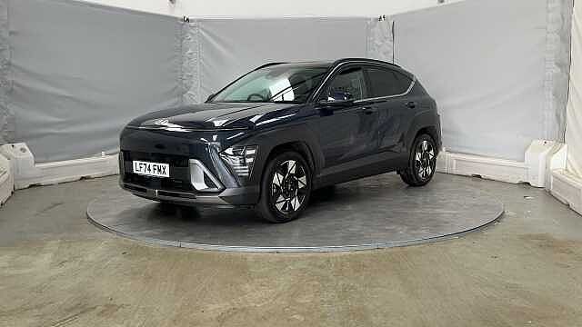 Hyundai KONA 1.6 h-GDi Ultimate SUV 5dr Petrol Hybrid DCT Euro 6 (s/s) (141 ps) Blue