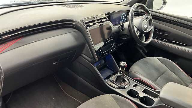 Hyundai TUCSON 1.6 T-GDi N Line S SUV 5dr Petrol Manual Euro 6 (s/s) (150 ps) Dark Knight