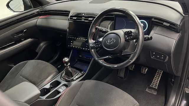Hyundai TUCSON 1.6 T-GDi N Line S SUV 5dr Petrol Manual Euro 6 (s/s) (150 ps) Dark Knight