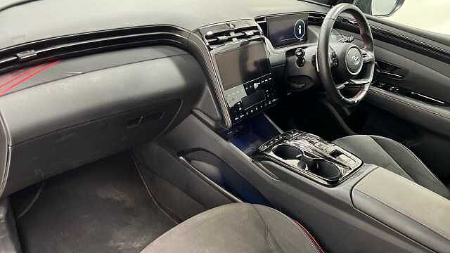 Hyundai TUCSON 1.6 h T-GDi N Line SUV 5dr Petrol Hybrid Auto Euro 6 (s/s) (230 ps) Dark Knight