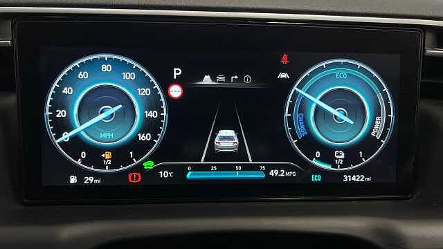 Hyundai TUCSON 1.6 h T-GDi SE Connect SUV 5dr Petrol Hybrid Auto Euro 6 (s/s) (230 ps) White