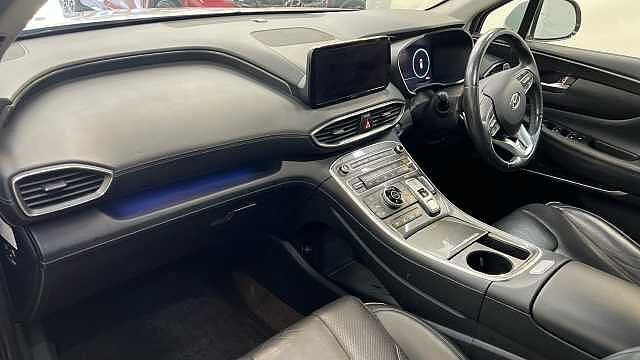 Hyundai SANTA FE 1.6 h T-GDi Ultimate SUV 5dr Petrol Hybrid Auto 4WD Euro 6 (s/s) (230 ps) Typhoon Silver