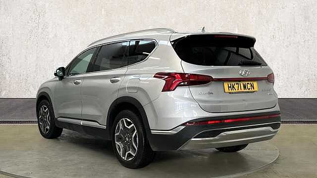 Hyundai SANTA FE 1.6 h T-GDi Ultimate SUV 5dr Petrol Hybrid Auto 4WD Euro 6 (s/s) (230 ps) Typhoon Silver