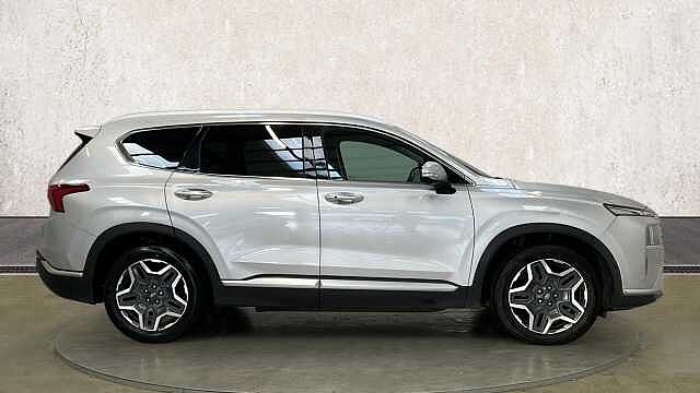 Hyundai SANTA FE 1.6 h T-GDi Ultimate SUV 5dr Petrol Hybrid Auto 4WD Euro 6 (s/s) (230 ps) Typhoon Silver