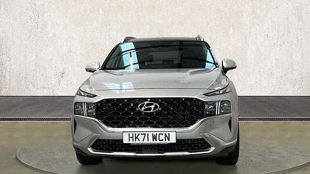 Hyundai SANTA FE 1.6 h T-GDi Ultimate SUV 5dr Petrol Hybrid Auto 4WD Euro 6 (s/s) (230 ps) Typhoon Silver