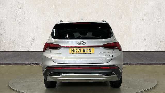 Hyundai SANTA FE 1.6 h T-GDi Ultimate SUV 5dr Petrol Hybrid Auto 4WD Euro 6 (s/s) (230 ps) Typhoon Silver