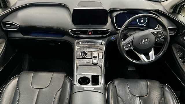 Hyundai SANTA FE 1.6 h T-GDi Ultimate SUV 5dr Petrol Hybrid Auto 4WD Euro 6 (s/s) (230 ps) Typhoon Silver