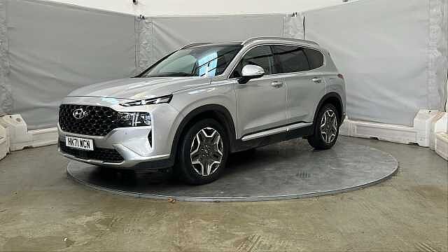 Hyundai SANTA FE 1.6 h T-GDi Ultimate SUV 5dr Petrol Hybrid Auto 4WD Euro 6 (s/s) (230 ps) Typhoon Silver