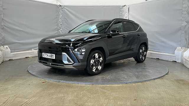 Hyundai KONA 1.6 h-GDi Ultimate SUV 5dr Petrol Hybrid DCT Euro 6 (s/s) (129 ps) Black