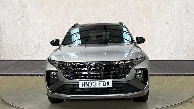 Hyundai TUCSON 1.6 h T-GDi N Line S SUV 5dr Petrol Hybrid Auto Euro 6 (s/s) (230 ps) Silver