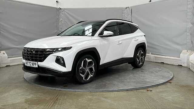 Hyundai TUCSON 1.6 h T-GDi 13.8kWh Ultimate SUV 5dr Petrol Plug-in Hybrid Auto 4WD Euro 6 (s/s) Atlas White
