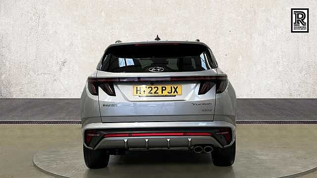 Hyundai TUCSON 1.6 h T-GDi N Line SUV 5dr Petrol Hybrid Auto Euro 6 (s/s) (230 ps) Shimmering Slvr
