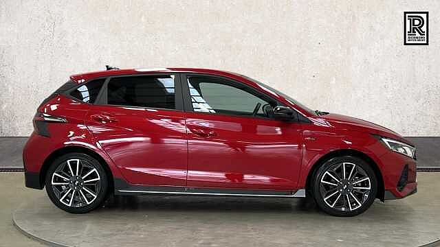 Hyundai I20 1.0 T-GDi MHEV N Line Hatchback 5dr Petrol Hybrid Manual Euro 6 (s/s) (120 ps) Dragon Red