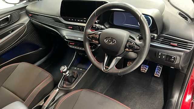 Hyundai I20 1.0 T-GDi MHEV N Line Hatchback 5dr Petrol Hybrid Manual Euro 6 (s/s) (120 ps) Dragon Red