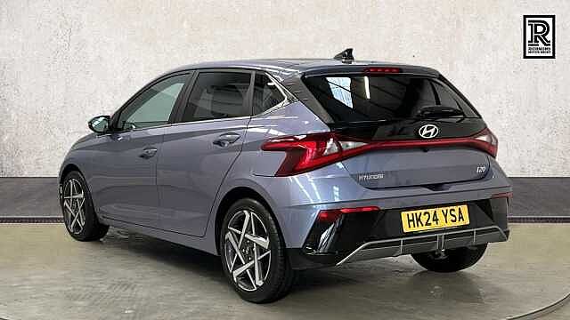 Hyundai I20 1.0 T-GDi Ultimate Hatchback 5dr Petrol DCT Euro 6 (s/s) (100 ps) Meta Blue