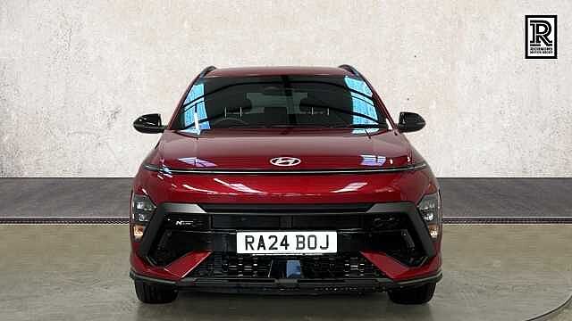 Hyundai KONA 1.6 h-GDi N Line SUV 5dr Petrol Hybrid DCT Euro 6 (s/s) (141 ps) Red