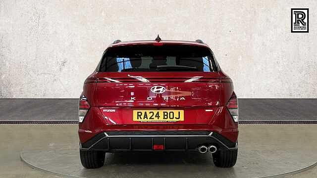 Hyundai KONA 1.6 h-GDi N Line SUV 5dr Petrol Hybrid DCT Euro 6 (s/s) (141 ps) Red