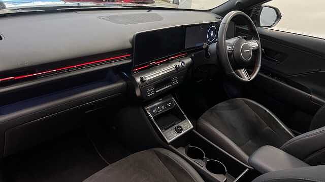 Hyundai KONA 1.6 h-GDi N Line S SUV 5dr Petrol Hybrid DCT Euro 6 (s/s) (129 ps) Denim Blue (2TR)