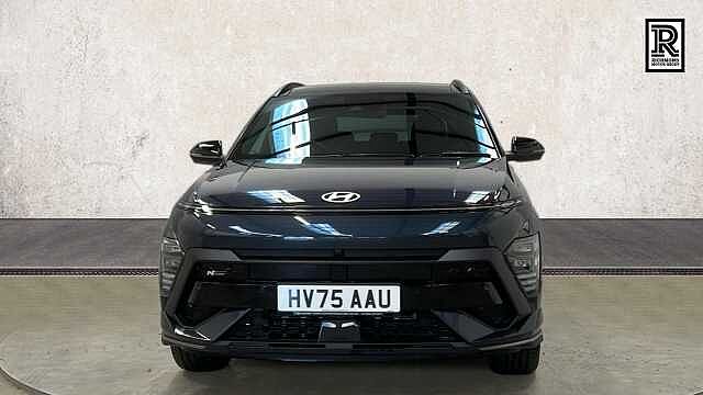 Hyundai KONA 1.6 h-GDi N Line S SUV 5dr Petrol Hybrid DCT Euro 6 (s/s) (129 ps) Denim Blue (2TR)