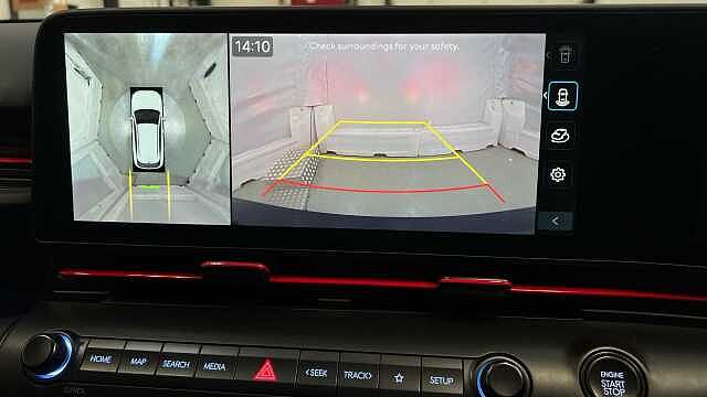 Hyundai KONA 1.6 h-GDi N Line S SUV 5dr Petrol Hybrid DCT Euro 6 (s/s) (129 ps) Denim Blue (2TR)