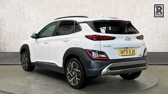 Hyundai KONA 1.6 h-GDi Premium SUV 5dr Petrol Hybrid DCT Euro 6 (s/s) (141 ps) Atlas White
