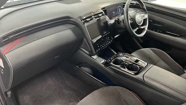 Hyundai TUCSON 1.6 h T-GDi N Line SUV 5dr Petrol Hybrid Auto Euro 6 (s/s) (230 ps) Silver