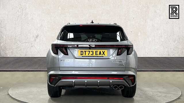 Hyundai TUCSON 1.6 h T-GDi N Line SUV 5dr Petrol Hybrid Auto Euro 6 (s/s) (230 ps) Silver