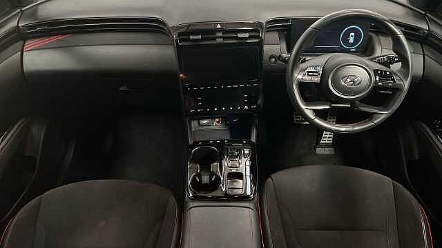 Hyundai TUCSON 1.6 h T-GDi N Line SUV 5dr Petrol Hybrid Auto Euro 6 (s/s) (230 ps) Silver