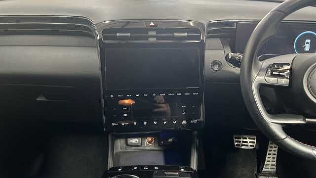 Hyundai TUCSON 1.6 h T-GDi N Line SUV 5dr Petrol Hybrid Auto Euro 6 (s/s) (230 ps) Silver