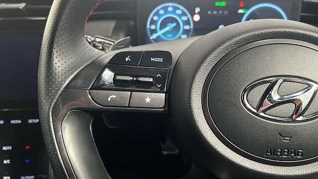 Hyundai TUCSON 1.6 h T-GDi N Line SUV 5dr Petrol Hybrid Auto Euro 6 (s/s) (230 ps) Silver